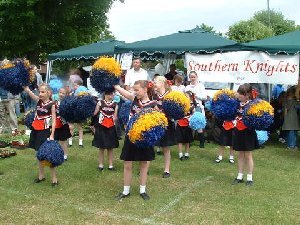 Cheerleading at Hove Lions Day