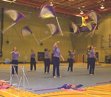 A Class in full flight