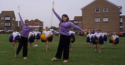 Performing at Peacehaven