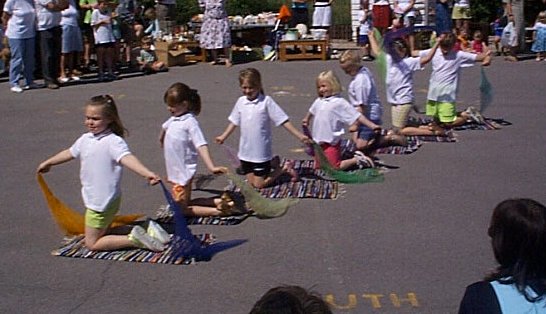 Performing at Patcham